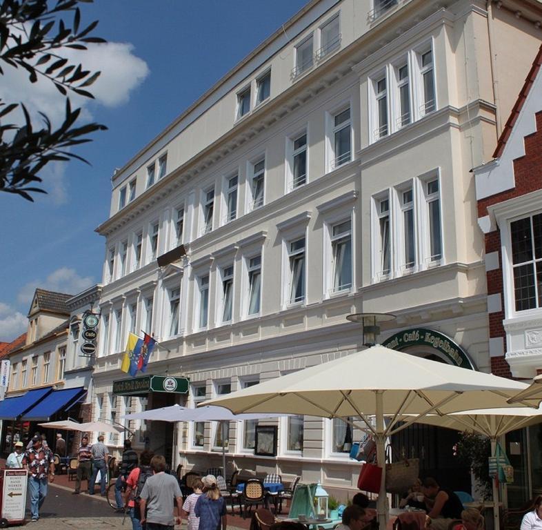 Hotel Stadt Norden Exterior foto